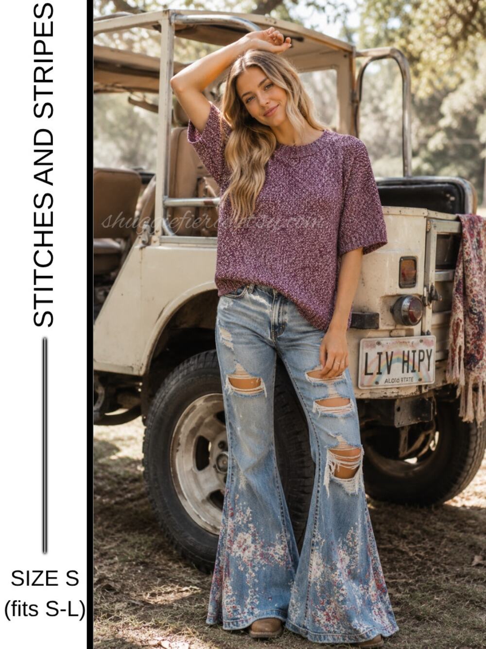 MSRP: $88 | ✨ Stitches & Stripes Oversized Knit Sweater Size S (fits S-L) NWT ✨